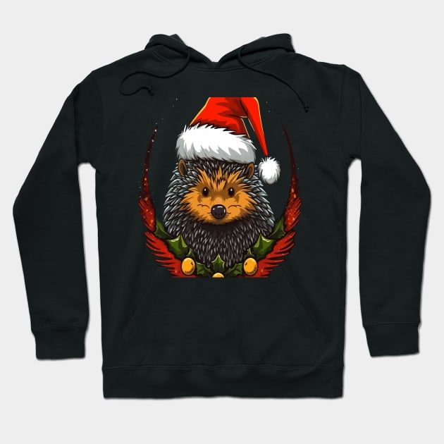 Porcupine Christmas Hoodie by JH Mart